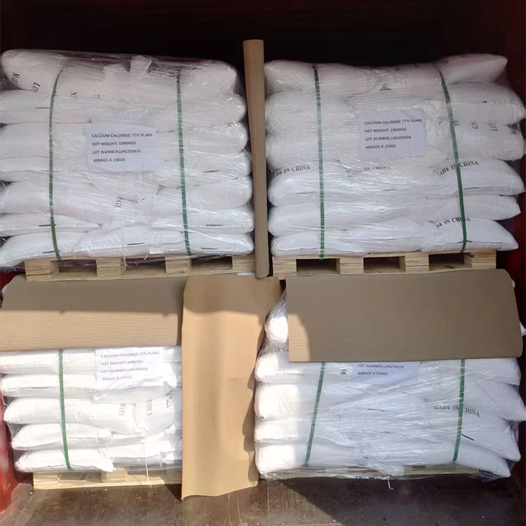 Νιφάδες χλωριούχου ασβεστίου υψηλής καθαρότητας